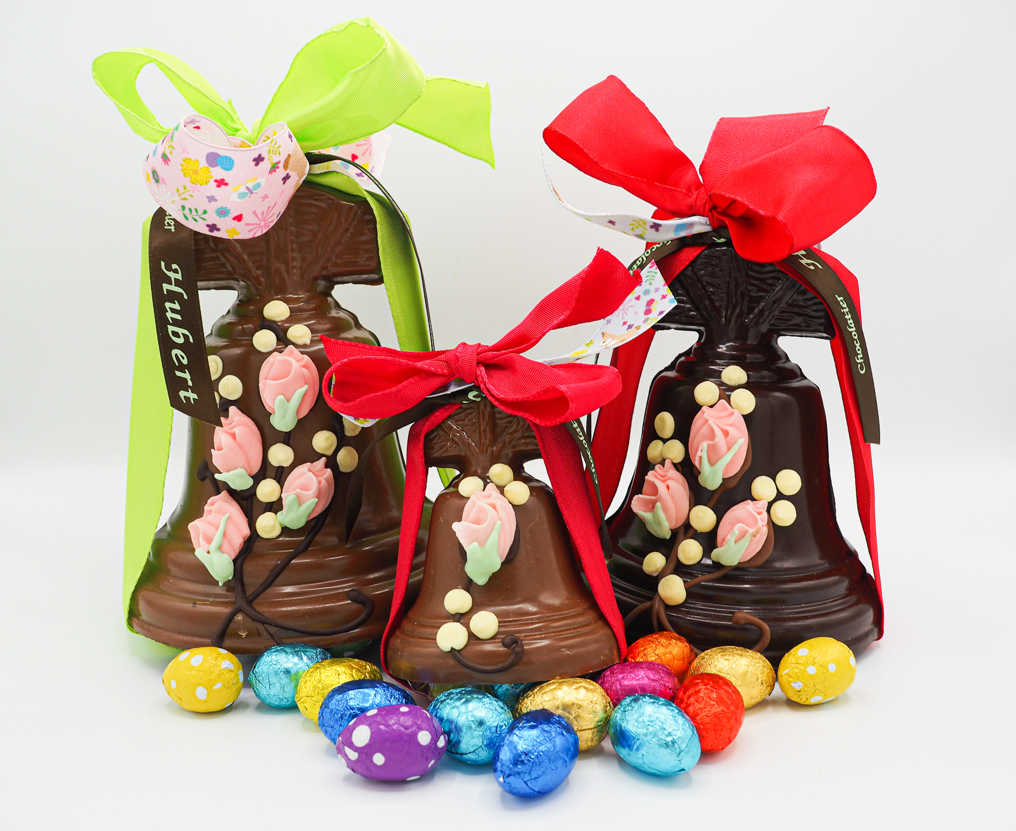 CLOCHES DE PAQUES MAISON HUBERT CHOCOLATIER MARSEILLE
